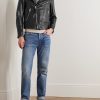 Full-Grain Leather Biker Jacket - OU Full-Grain Leather Biker Jacket - OU