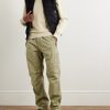 New Enzyme Straight-Leg Cotton-Twill Drawstring Cargo Trousers - OU New Enzyme Straight-Leg Cotton-Twill Drawstring Cargo Trousers - OU