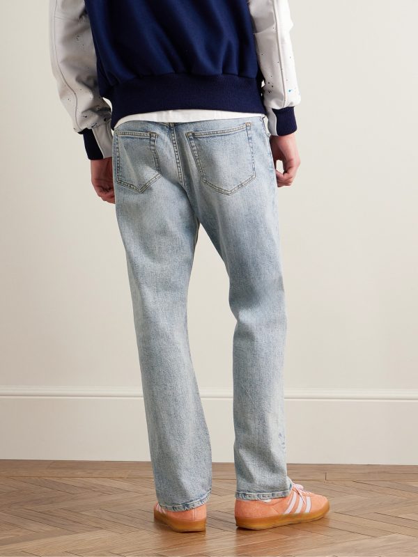 Slim-Fit Straight-Leg Jeans - BK Slim-Fit Straight-Leg Jeans - BK