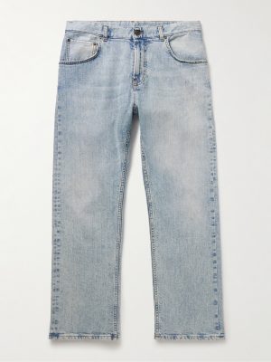 Slim-Fit Straight-Leg Jeans