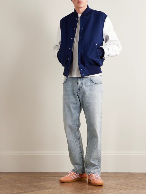 Slim-Fit Straight-Leg Jeans - OU Slim-Fit Straight-Leg Jeans - OU