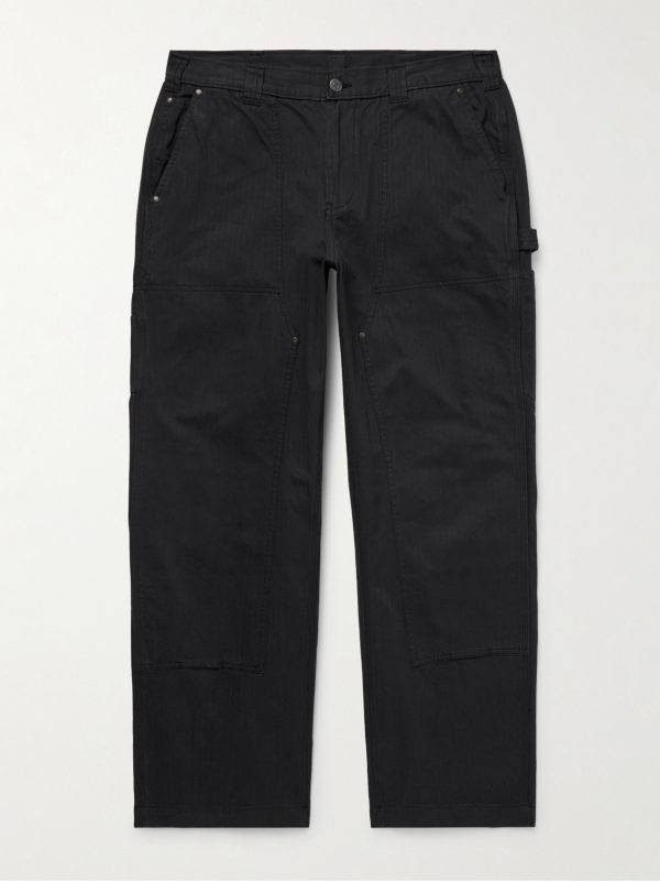 Herringbone Cotton Carpenter Trousers Herringbone Cotton Carpenter Trousers