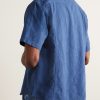 Camp-Collar Floral-Jacquard Cotton Shirt - BK