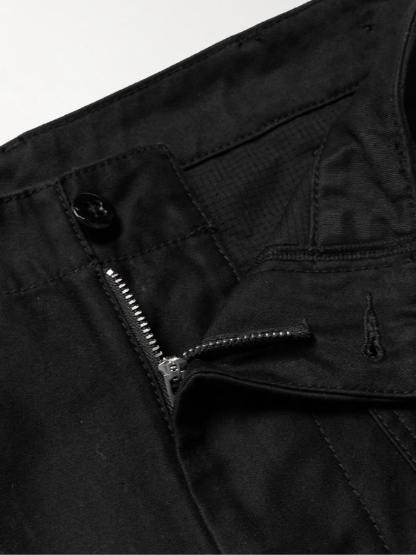 Wide-Leg Cotton Trousers - E1 Wide-Leg Cotton Trousers - E1