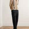Wide-Leg Cotton Trousers - OU Wide-Leg Cotton Trousers - OU