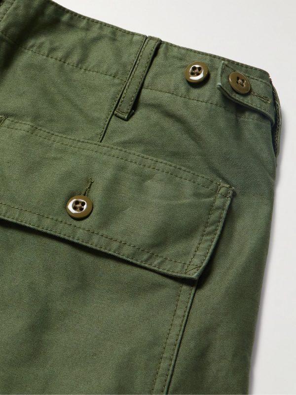 Wide-Leg Cotton Trousers - CU