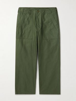 Wide-Leg Cotton Trousers Wide-Leg Cotton Trousers