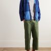 Wide-Leg Cotton Trousers - OU