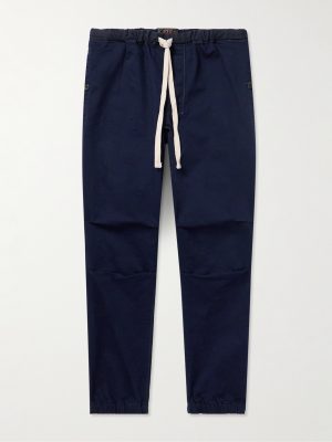 Gym Tapered Stretch-Cotton Twill Drawstring Trousers Gym Tapered Stretch-Cotton Twill Drawstring Trousers