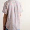 Button-Down Collar Checked Cotton-Gauze Shirt - BK