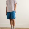 Button-Down Collar Checked Cotton-Gauze Shirt - OU