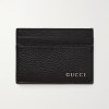 Logo-Embellished Full-Grain Leather Cardholder Logo-Embellished Full-Grain Leather Cardholder