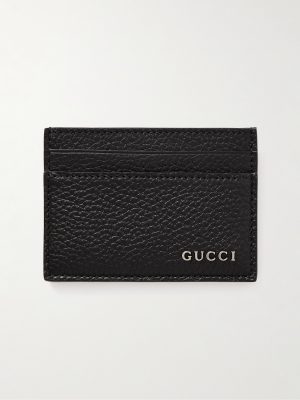 Logo-Embellished Full-Grain Leather Cardholder Logo-Embellished Full-Grain Leather Cardholder
