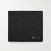 Logo-Embellished Full-Grain Leather Billfold Wallet Logo-Embellished Full-Grain Leather Billfold Wallet