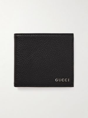 Logo-Embellished Full-Grain Leather Billfold Wallet