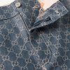 Straight-Leg Logo-Jacquard Coated Cargo Jeans - E1