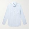 Hanford Button-Down Collar Checked Twill Shirt Hanford Button-Down Collar Checked Twill Shirt