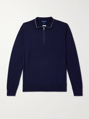 Excursionist Flex Wool-Blend Half-Zip Sweater