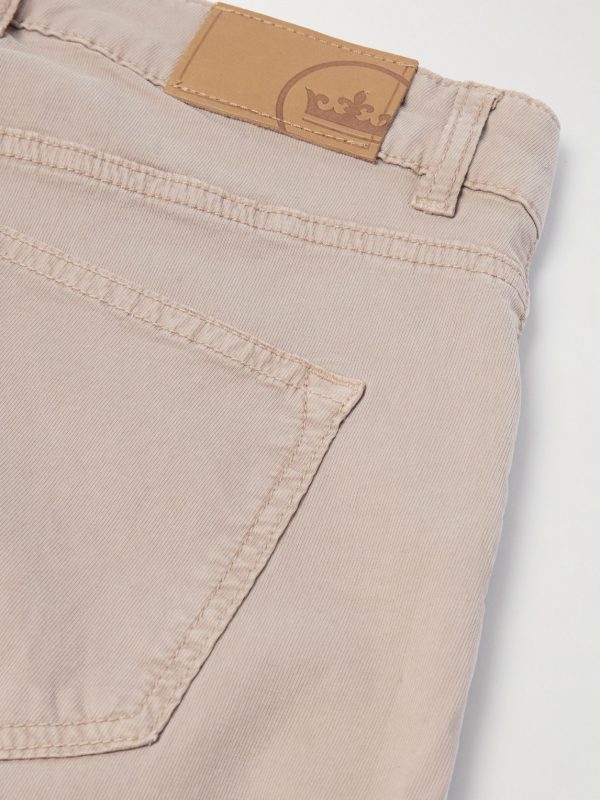 Wayfare Slim-Fit Stretch-TENCEL™ and Cotton-Blend Twill Trousers - CU Wayfare Slim-Fit Stretch-TENCEL™ and Cotton-Blend Twill Trousers - CU