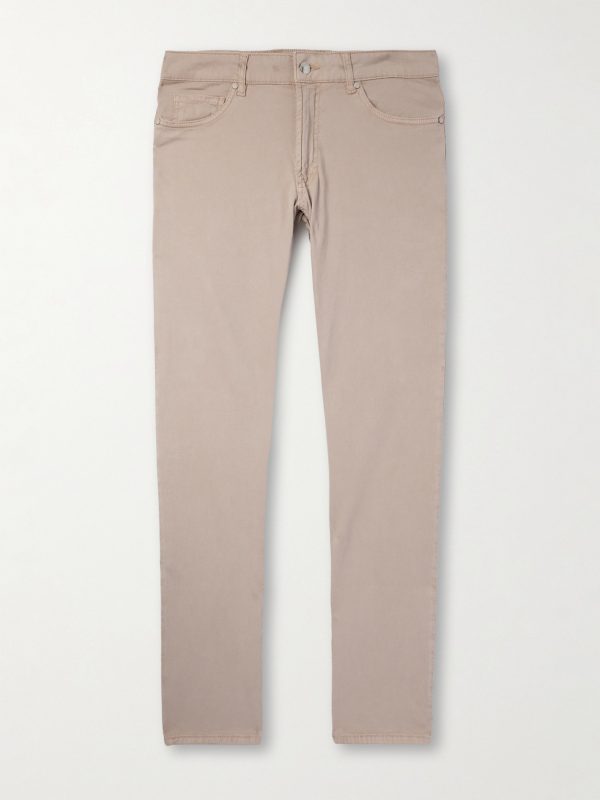 Wayfare Slim-Fit Stretch-TENCEL™ and Cotton-Blend Twill Trousers Wayfare Slim-Fit Stretch-TENCEL™ and Cotton-Blend Twill Trousers