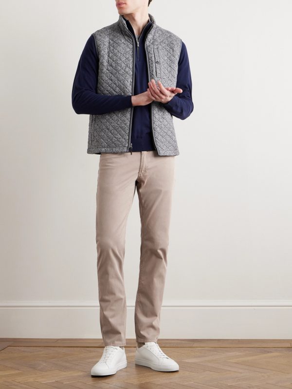 Wayfare Slim-Fit Stretch-TENCEL™ and Cotton-Blend Twill Trousers - OU Wayfare Slim-Fit Stretch-TENCEL™ and Cotton-Blend Twill Trousers - OU