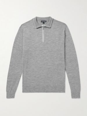 Excursionist Flex Wool-Blend Half-Zip Sweater