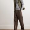 Excursionist Flex Wool-Blend Half-Zip Sweater - OU Excursionist Flex Wool-Blend Half-Zip Sweater - OU