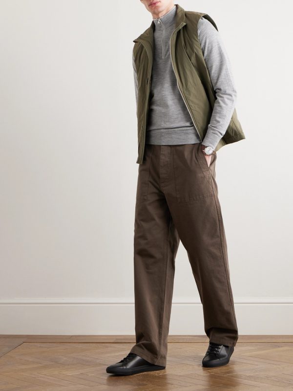 Excursionist Flex Wool-Blend Half-Zip Sweater - OU Excursionist Flex Wool-Blend Half-Zip Sweater - OU