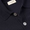 Honeycomb-Knit Cotton Overshirt - E1 Honeycomb-Knit Cotton Overshirt - E1
