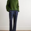 Straight-Leg Linen Trousers - OU Straight-Leg Linen Trousers - OU