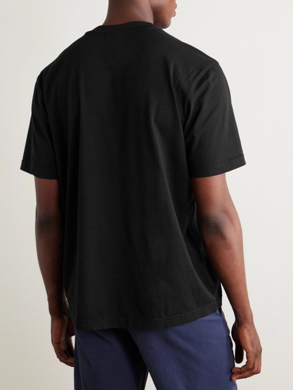 Adam 3209 Logo-Embroidered Pima Cotton-Jersey T-Shirt - BK Adam 3209 Logo-Embroidered Pima Cotton-Jersey T-Shirt - BK