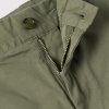 Crown 1090 Straight-Leg Brushed Organic Cotton-Blend Twill Shorts - E1