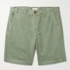Byron Slim-Fit Straight-Leg Garment-Dyed Cotton and Linen-Blend Shorts Byron Slim-Fit Straight-Leg Garment-Dyed Cotton and Linen-Blend Shorts