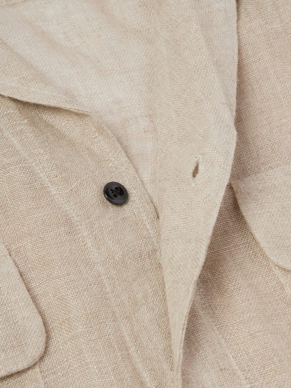 50's Milano Linen-Gauze Shirt - E1 50's Milano Linen-Gauze Shirt - E1