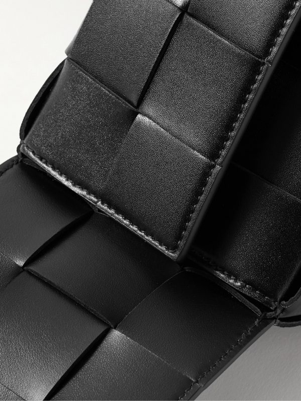 Intrecciato Leather Wash Bag - CU