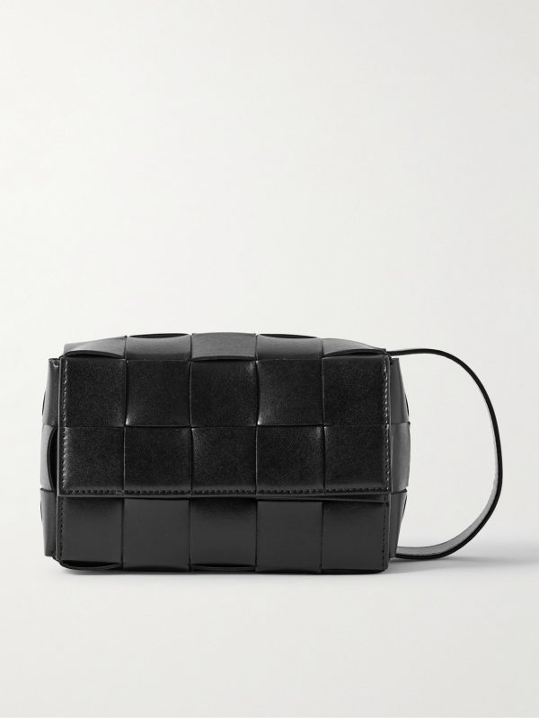 Intrecciato Leather Wash Bag