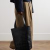 Small N/S Intrecciato Leather Tote - OU Small N/S Intrecciato Leather Tote - OU