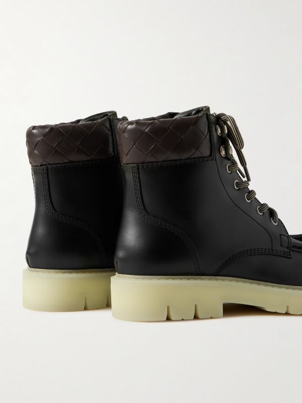 Haddock Leather Ankle Boots - BK Haddock Leather Ankle Boots - BK