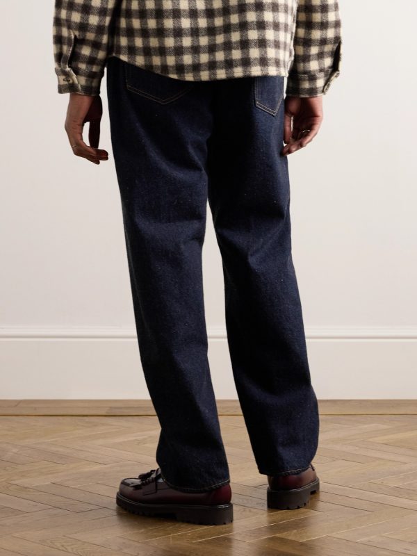 Straight-Leg Selvedge Jeans - BK Straight-Leg Selvedge Jeans - BK