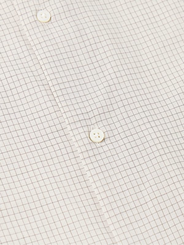 Checked Cotton-Voile Shirt - CU Checked Cotton-Voile Shirt - CU