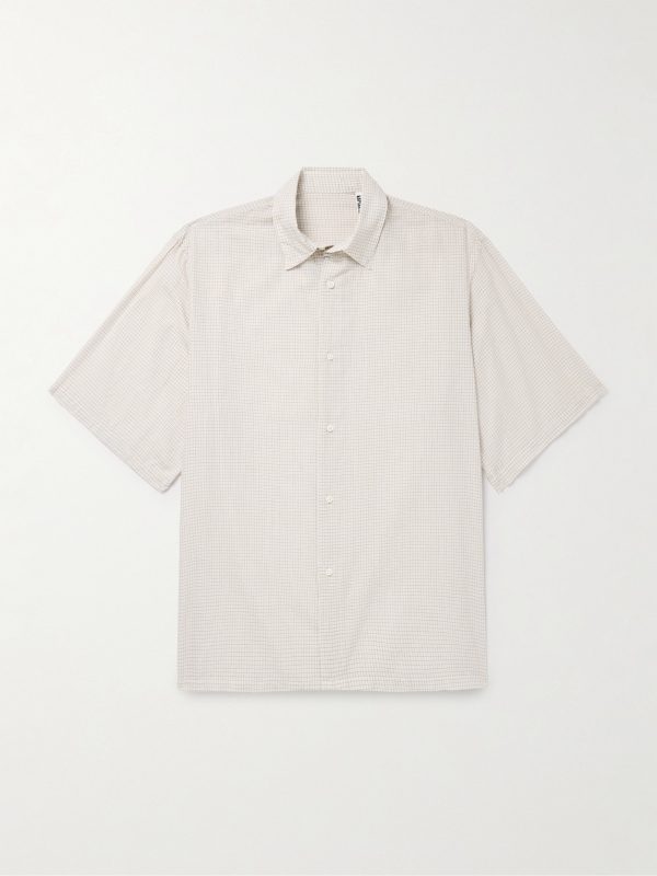 Checked Cotton-Voile Shirt Checked Cotton-Voile Shirt