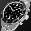 Divers Sixty-Five Automatic Chronograph 40mm Stainless Steel Watch, Ref. No. 01 771 7791 4054-07 8 20 18 - FR Divers Sixty-Five Automatic Chronograph 40mm Stainless Steel Watch, Ref. No. 01 771 7791 4054-07 8 20 18 - FR