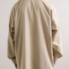Cotton-Blend Twill Overshirt - BK Cotton-Blend Twill Overshirt - BK