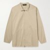 Cotton-Blend Twill Overshirt Cotton-Blend Twill Overshirt