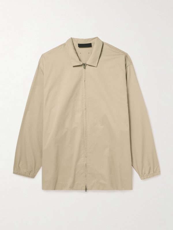Cotton-Blend Twill Overshirt Cotton-Blend Twill Overshirt