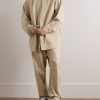 Cotton-Blend Twill Overshirt - OU Cotton-Blend Twill Overshirt - OU