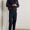Assembly Straight-Leg Pleated Cotton-Twill Trousers - OU
