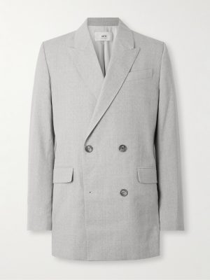 Oversized Double-Breasted Wool Blazer Oversized Double-Breasted Wool Blazer