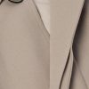 Belted Wool-Crepe Coat - CU Belted Wool-Crepe Coat - CU