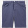 Straight-Leg Stretch-Cotton Bermuda Shorts Straight-Leg Stretch-Cotton Bermuda Shorts
